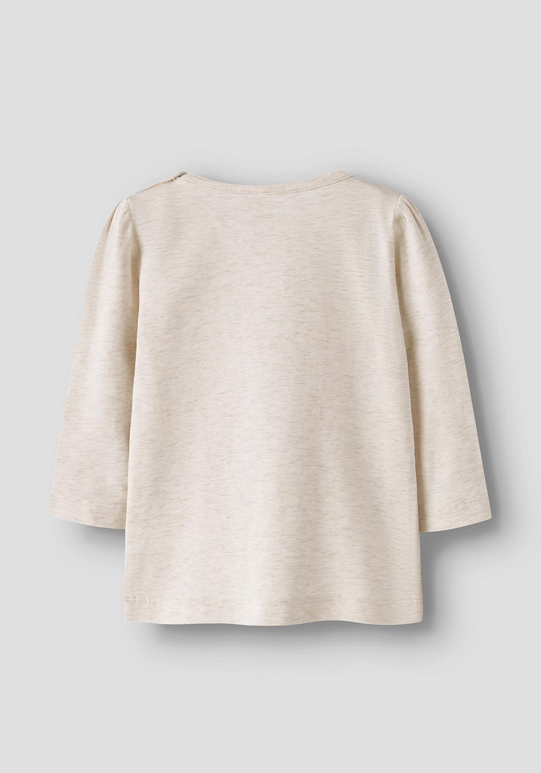Name It Baby Girl Nu Cupcake Long Sleeve Top, Beige
