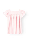 Name It Mini Girl Hayi Short Sleeve Top, Parfait Pink