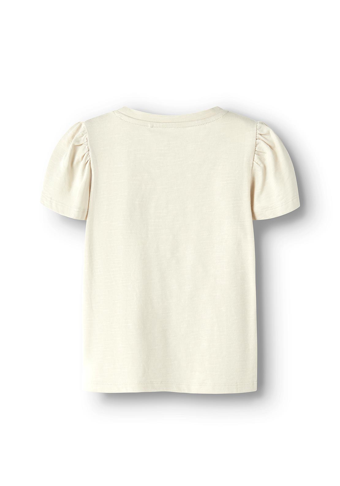 Name It Mini Girl Jelle Short Sleeve Tee, Beige
