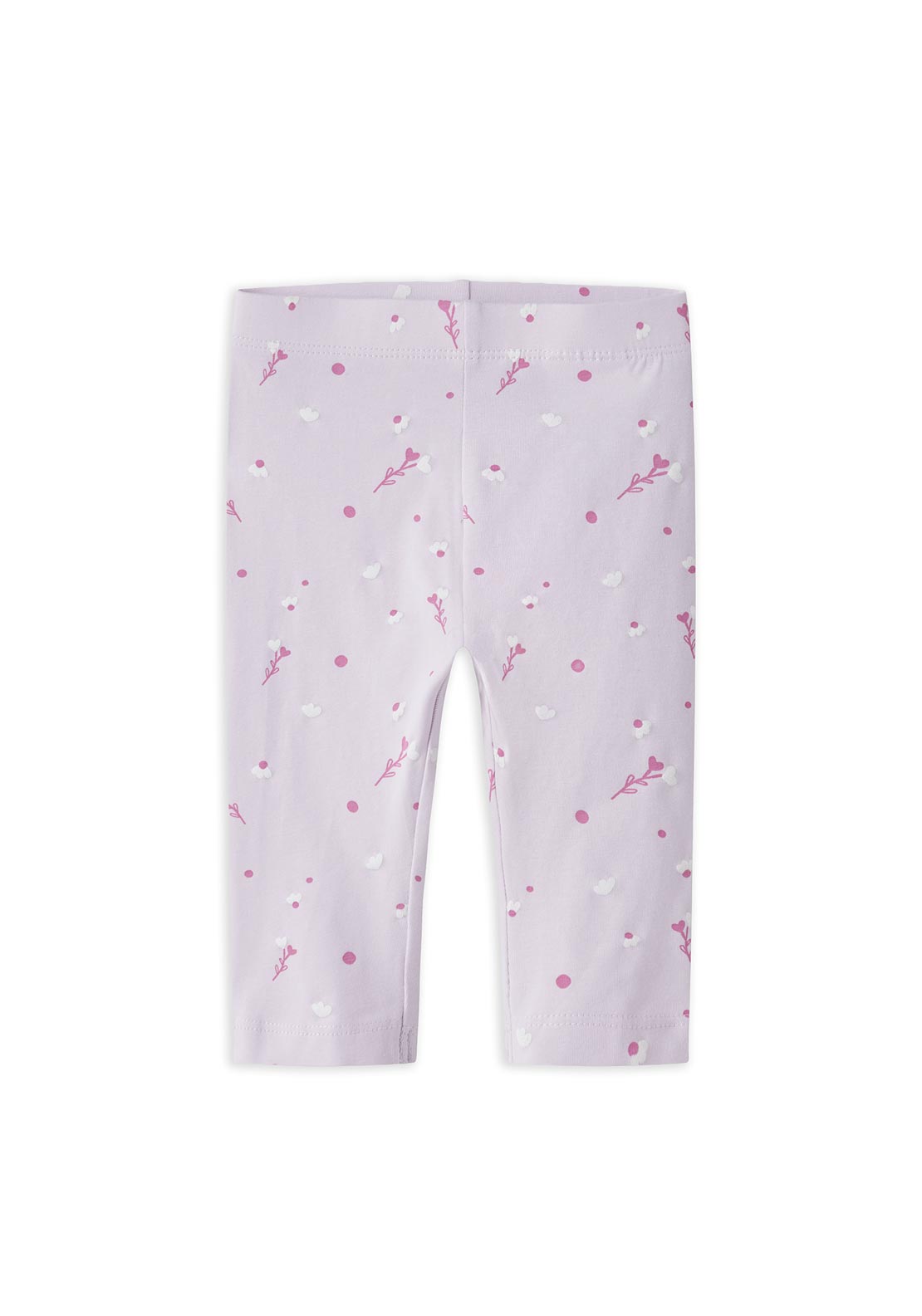 Name It Mini Girl Vivian Floral Capri Legging, Lilac