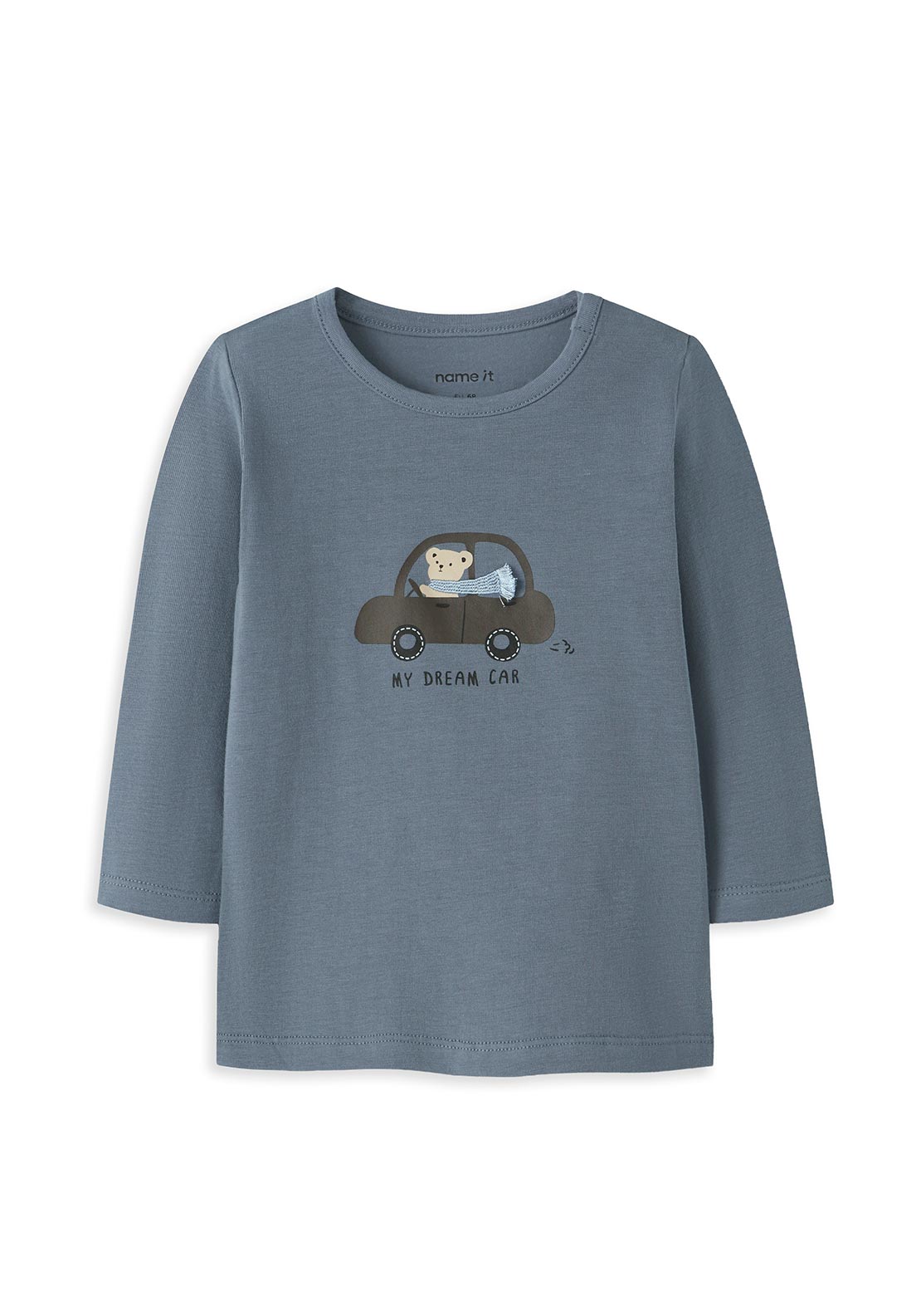 Name It Baby Boy Remus Long Sleeve Top, Blue