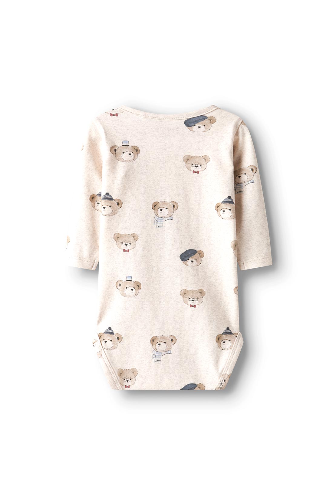 Name It Baby Boy Ricki Long Sleeve Body, Beige