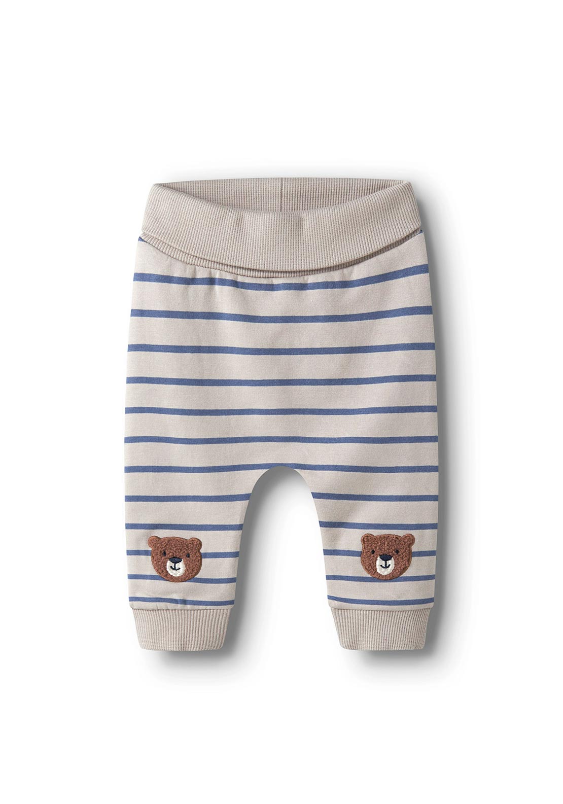 Name It Baby Boy Daddel Stripe Jogger, Beige