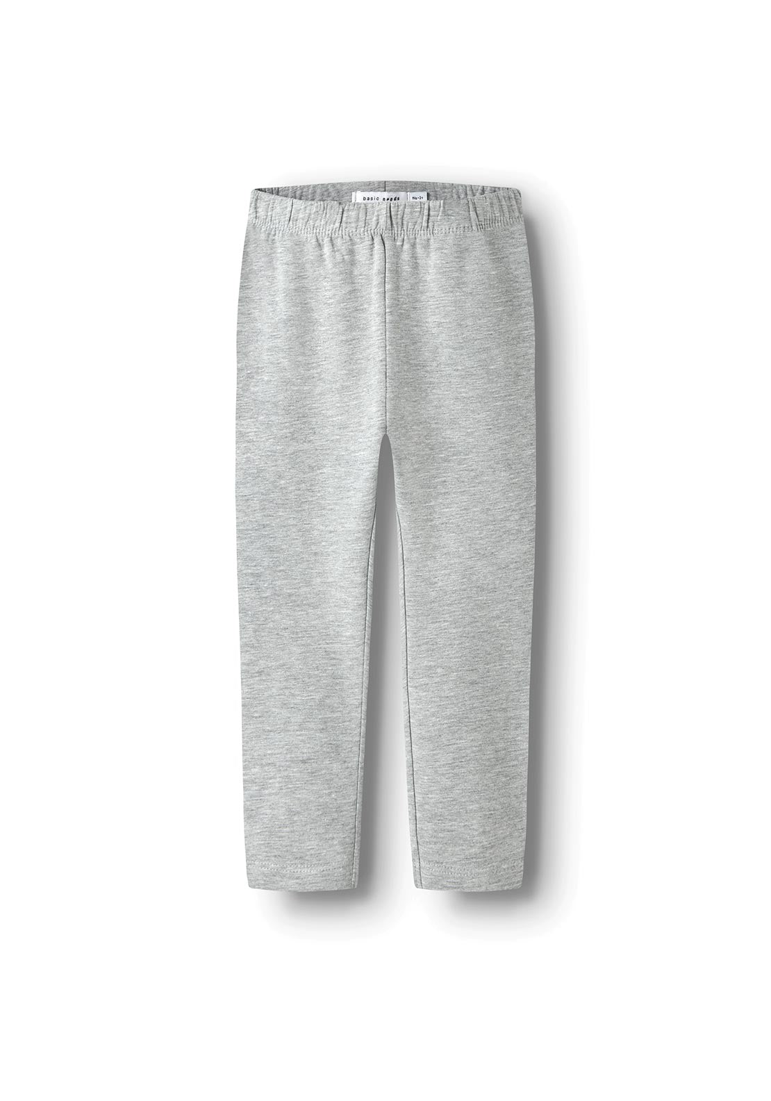 Name It Kid Girl Davina Solid Legging, Grey