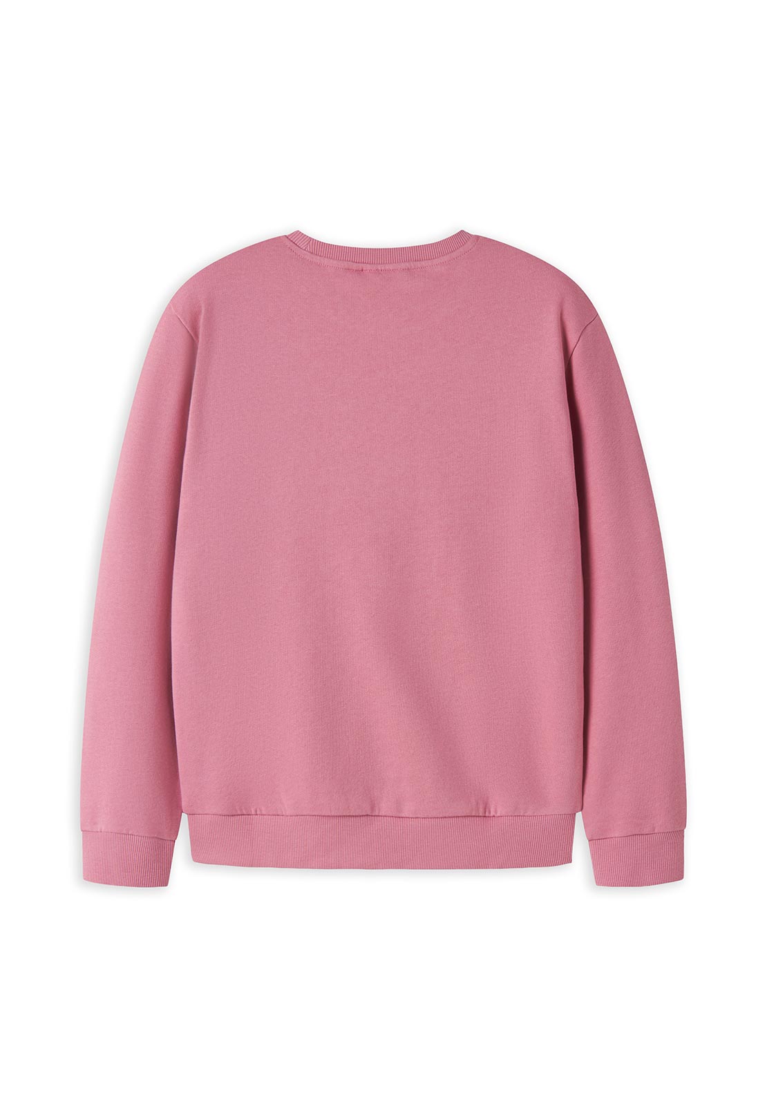 Name It Kid Girl Vertrud Holly Jolly Long Sleeve Sweater, Pink