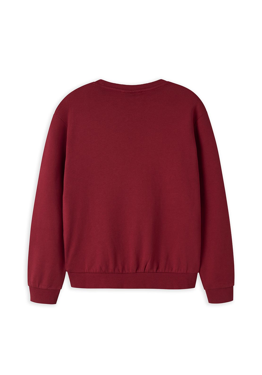 Name It Kid Girl Vertrud Candy Cane Long Sleeve Sweater, Red