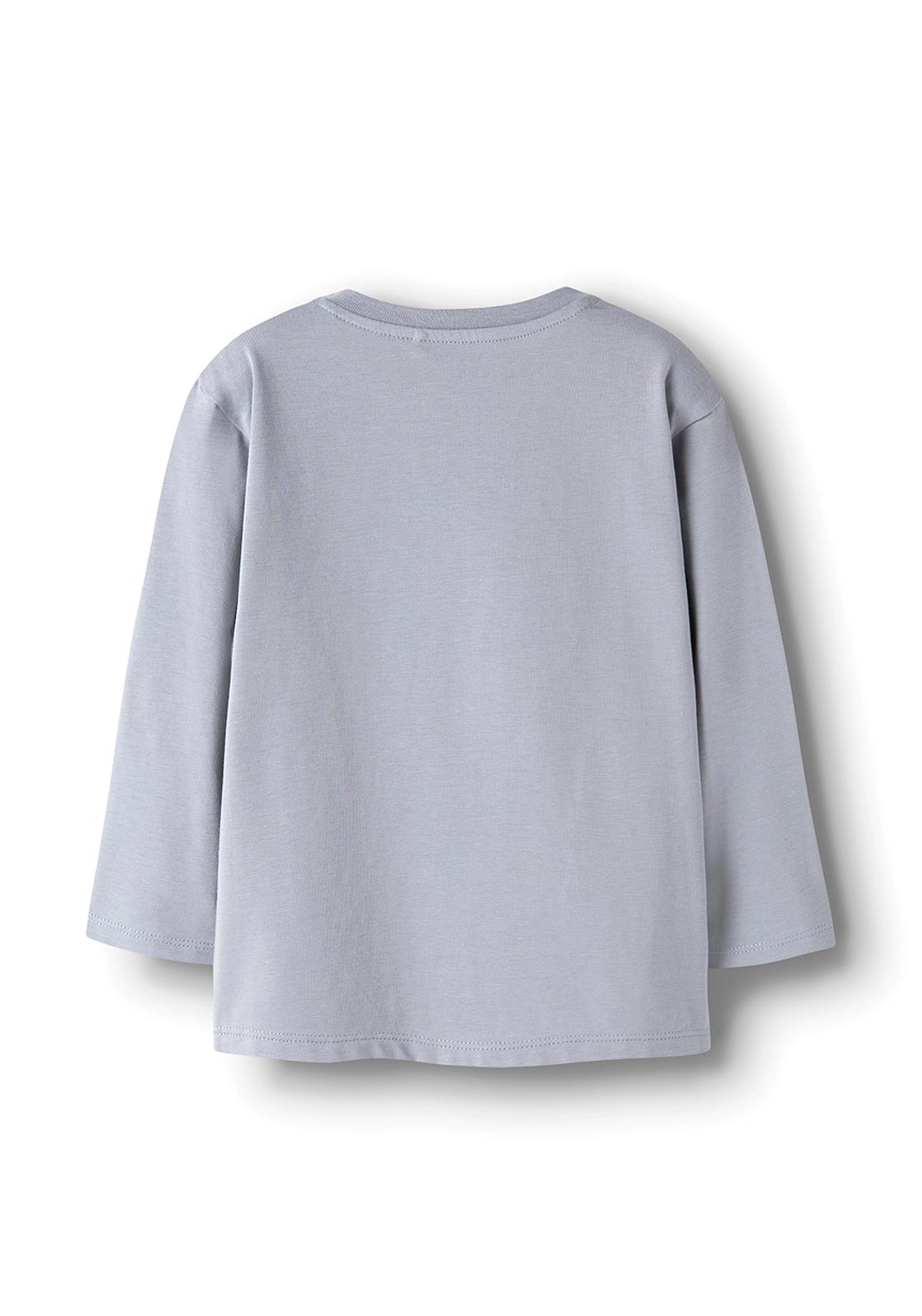Name It Mini Boy Andreas Paw Long Sleeve Top, Grey