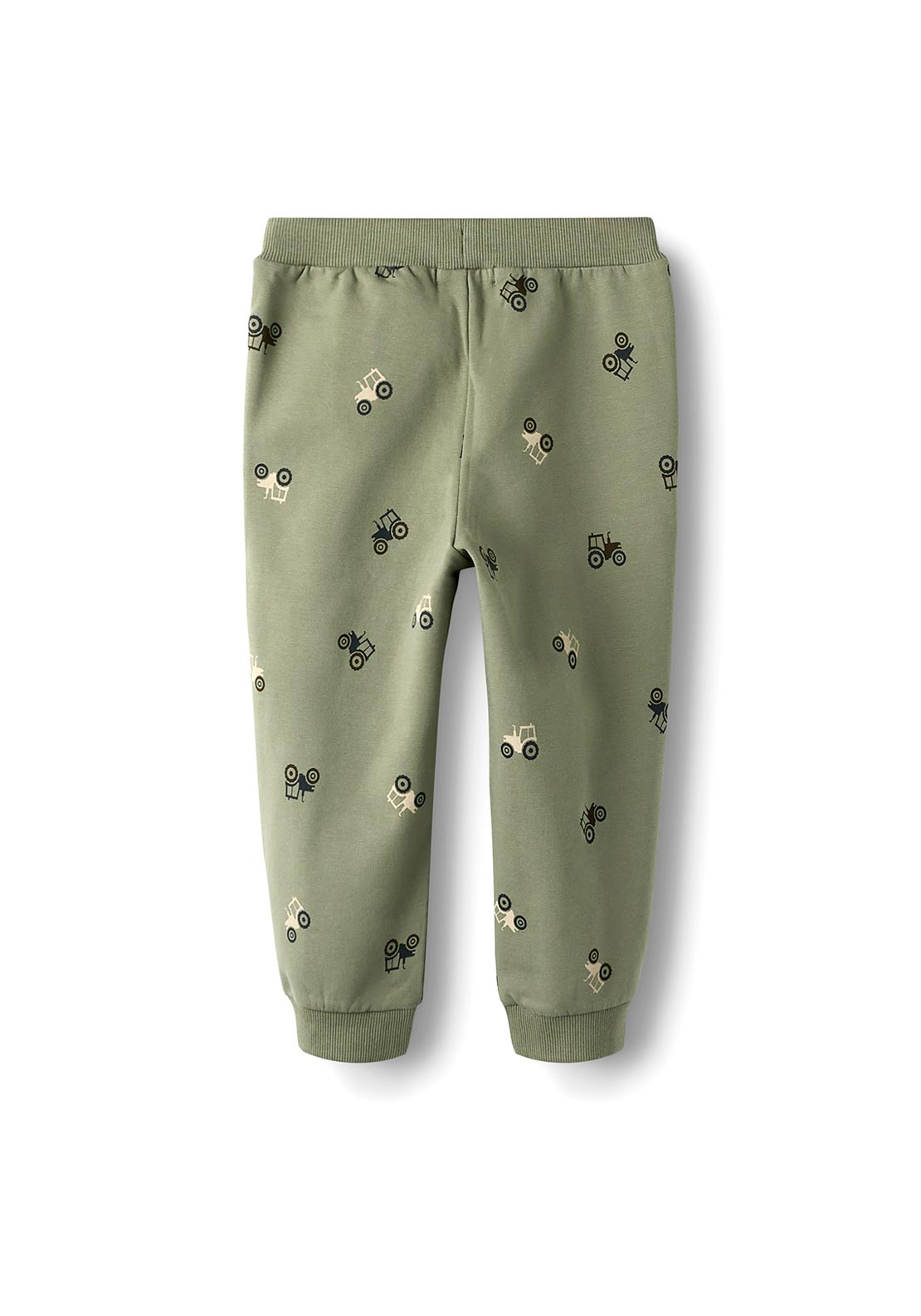 Name It Mini Boy Vano Tractor Sweatpant, Green