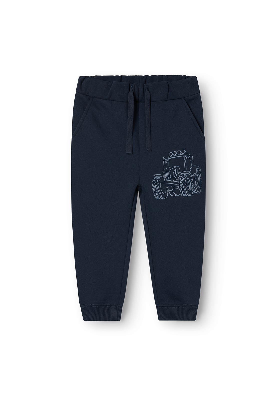 Name It Mini Boy Tractor Sweat Pant, Dark Sapphire