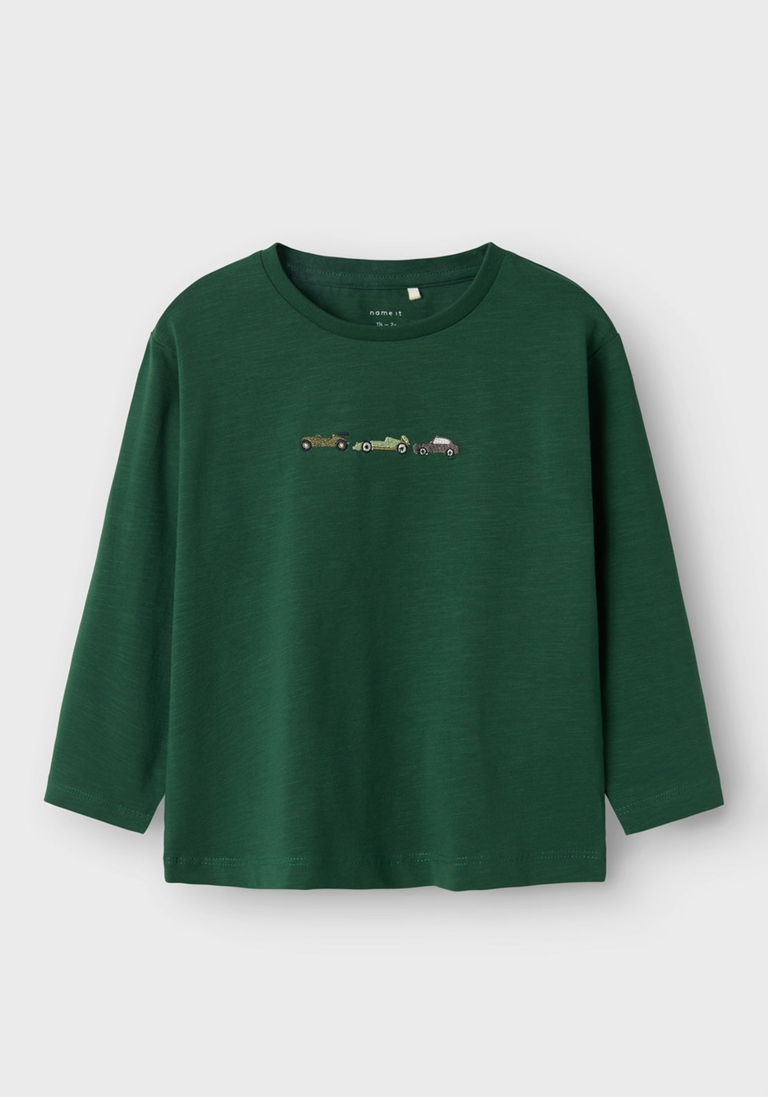 Name It Mini Boy Berg Long Sleeve Top, Eden Green