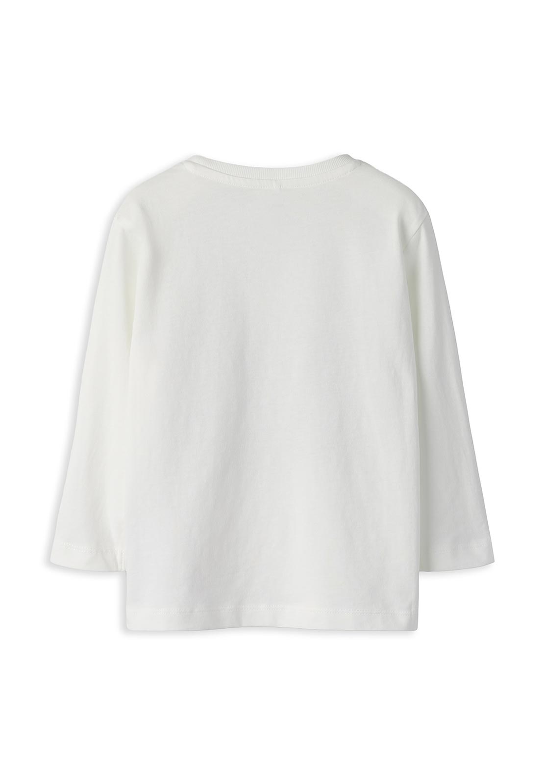 Name It Mini Boy Voto Dino Hunter Long Sleeve Top, Off White