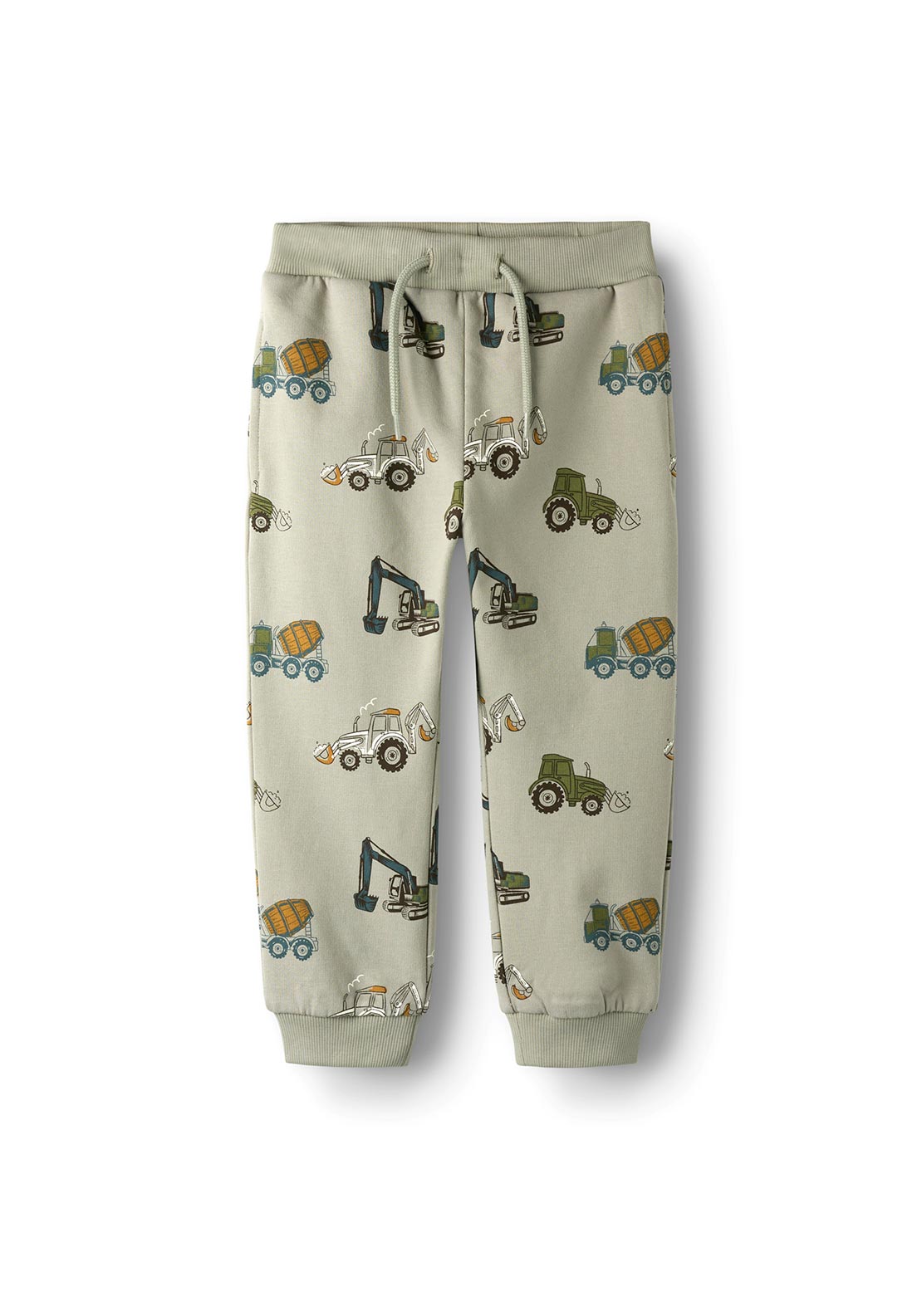 Name It Mini Boy Basil Digger Joggers, Green