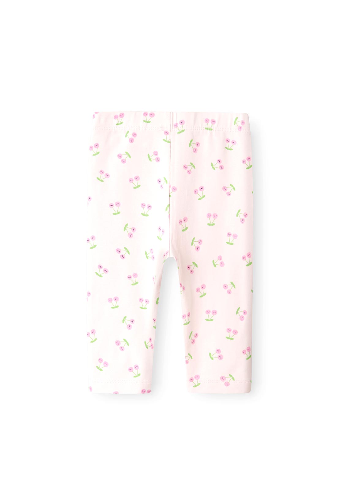 Name It Mini Girl Cherry Print Capri Legging, Ballerina