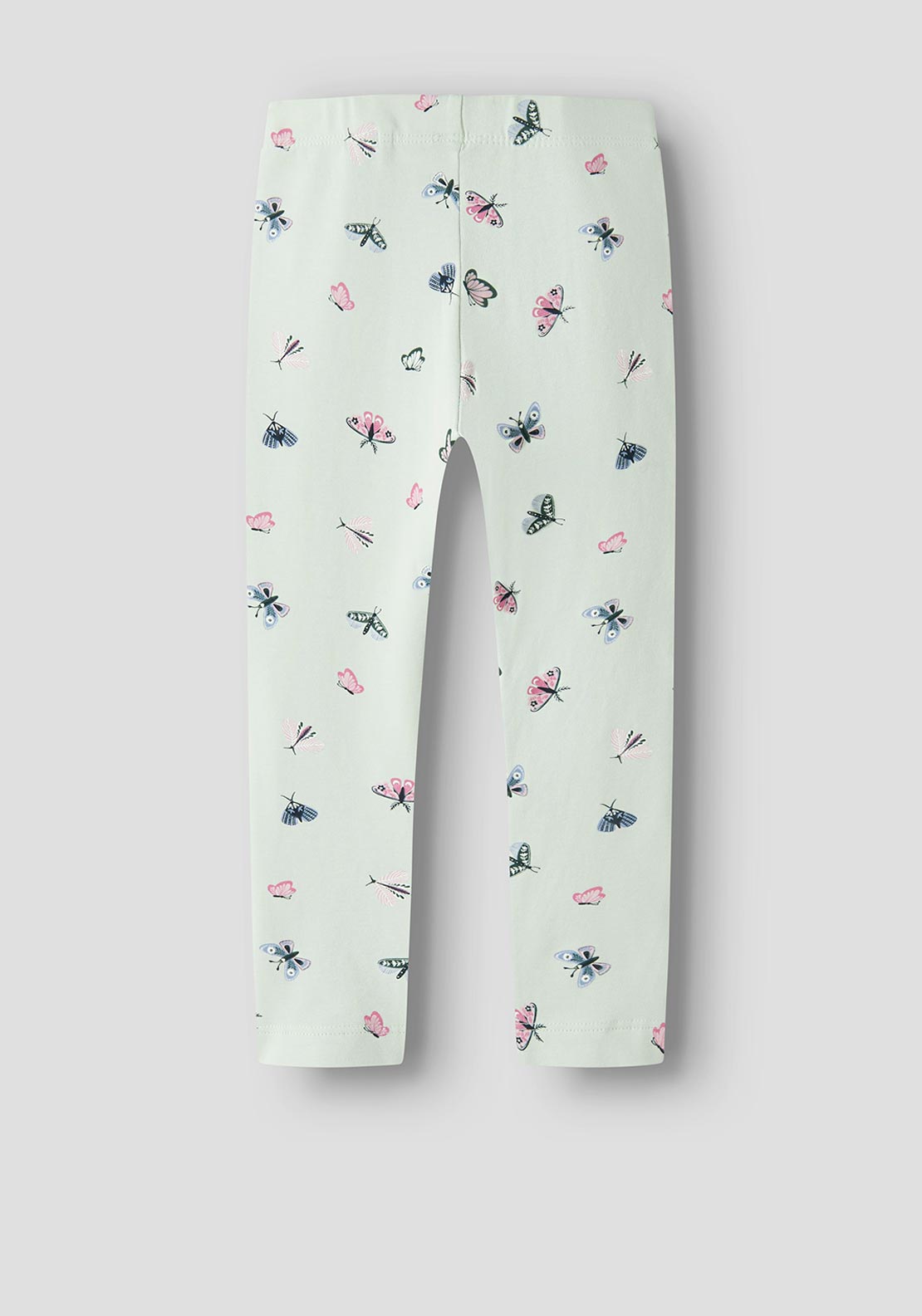 Name It Mini Girl Butterfly Print Legging, Green