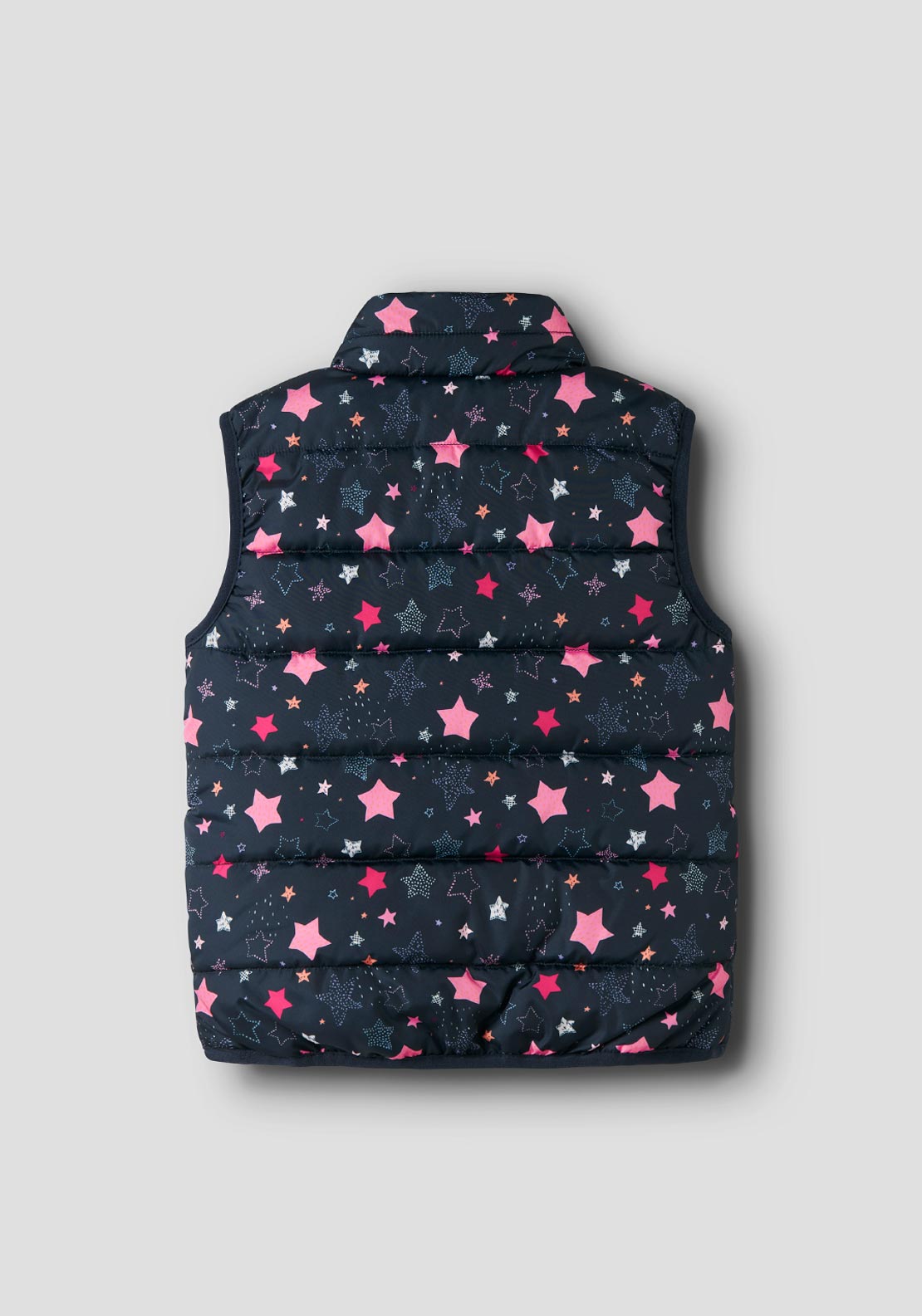 Name It Mini Girl My Lane Star Gilet, Navy