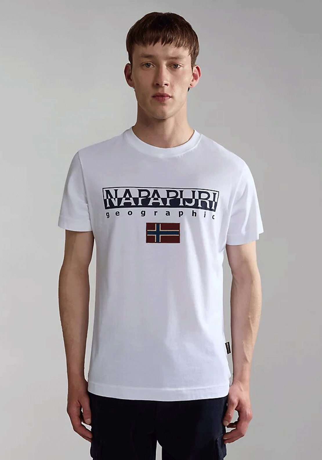 Napapijri white online t shirt