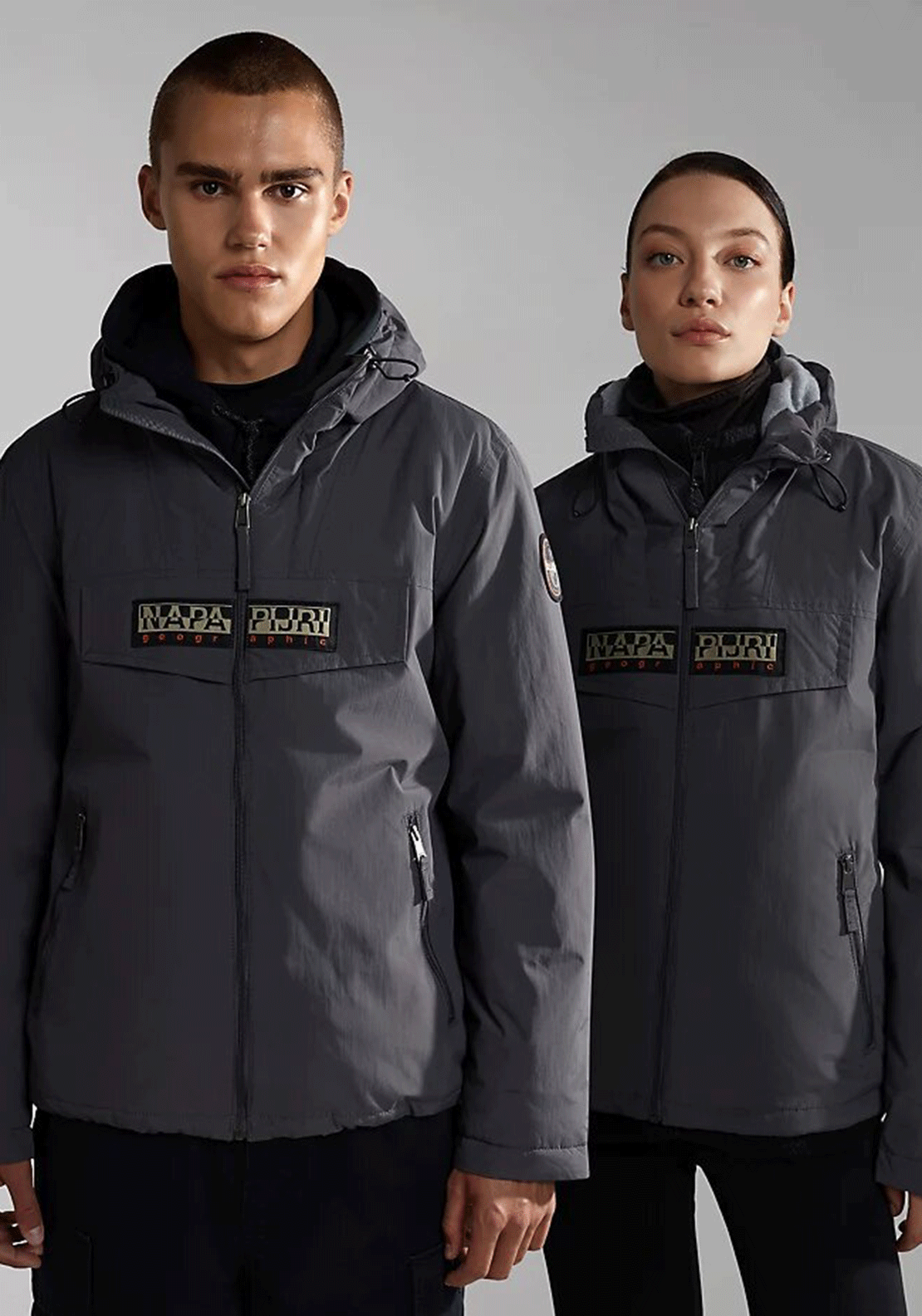 Napapijri Rainforest Open Winter Jacket Dark Grey