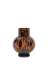 Light & Living Loft Narra Glass Vase, Brown