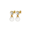 Dyrberg/Kern Nette Pearl Earrings, Gold