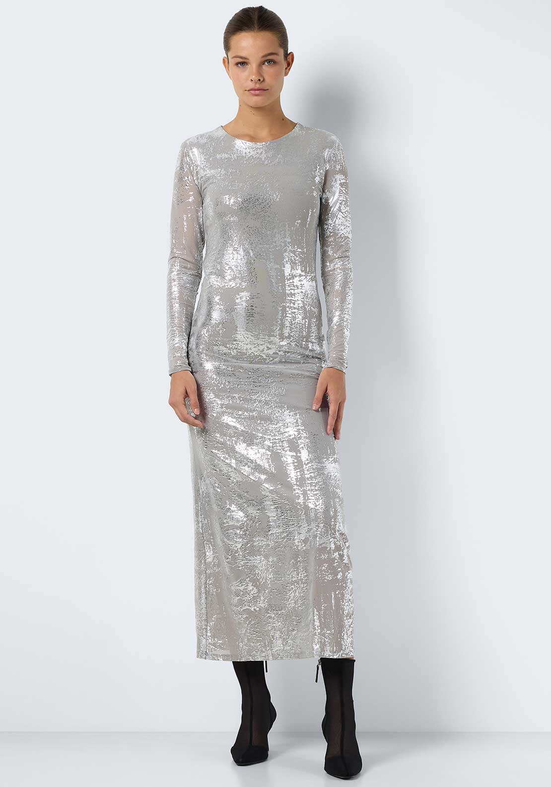 lucia silver dress Lucia Sequin Dress  Retrofete