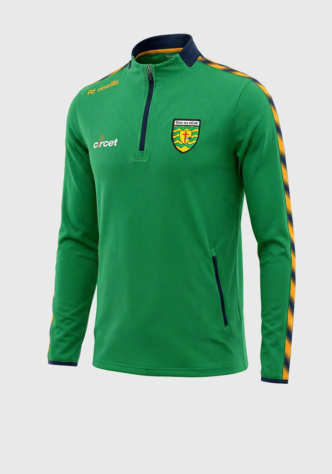 O'Neills Donegal GAA Adults Imperium 184 Half Zip Top, Green