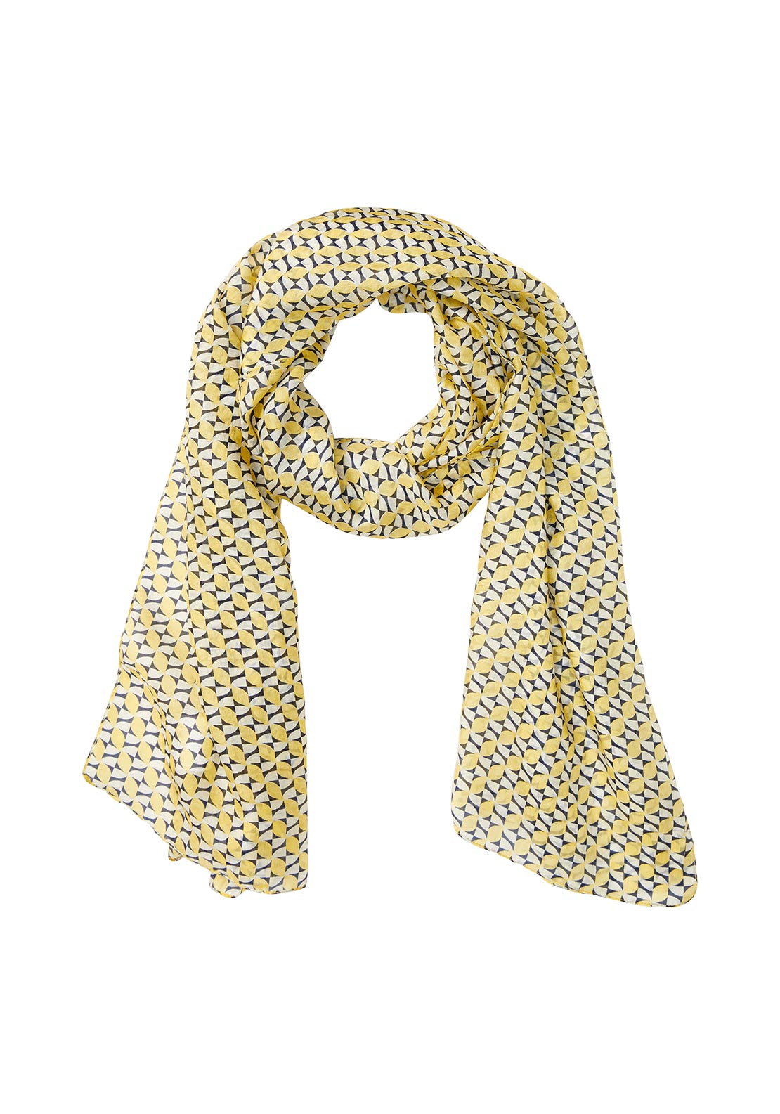 silk michael kors scarf womens yellow