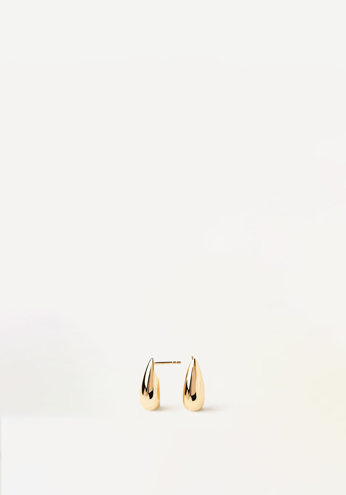 PDPAOLA Sugar Drop Stud Earrings, Gold