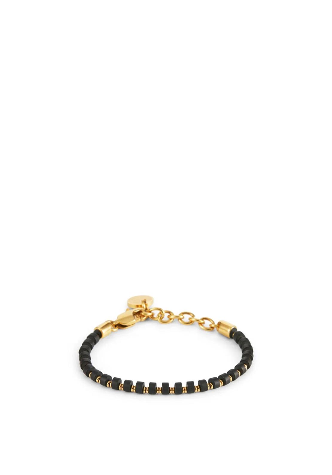 Pig & Hen Ladies Brontide Bracelet, Black & Gold
