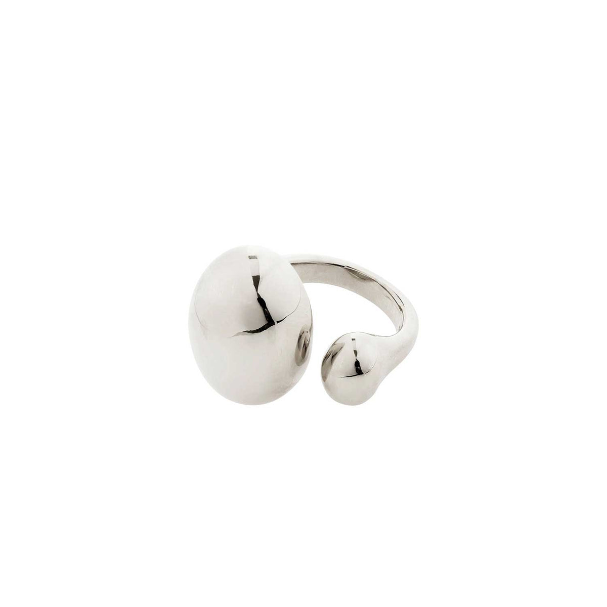 Pilgrim Alvin Adjustable Ring, Silver