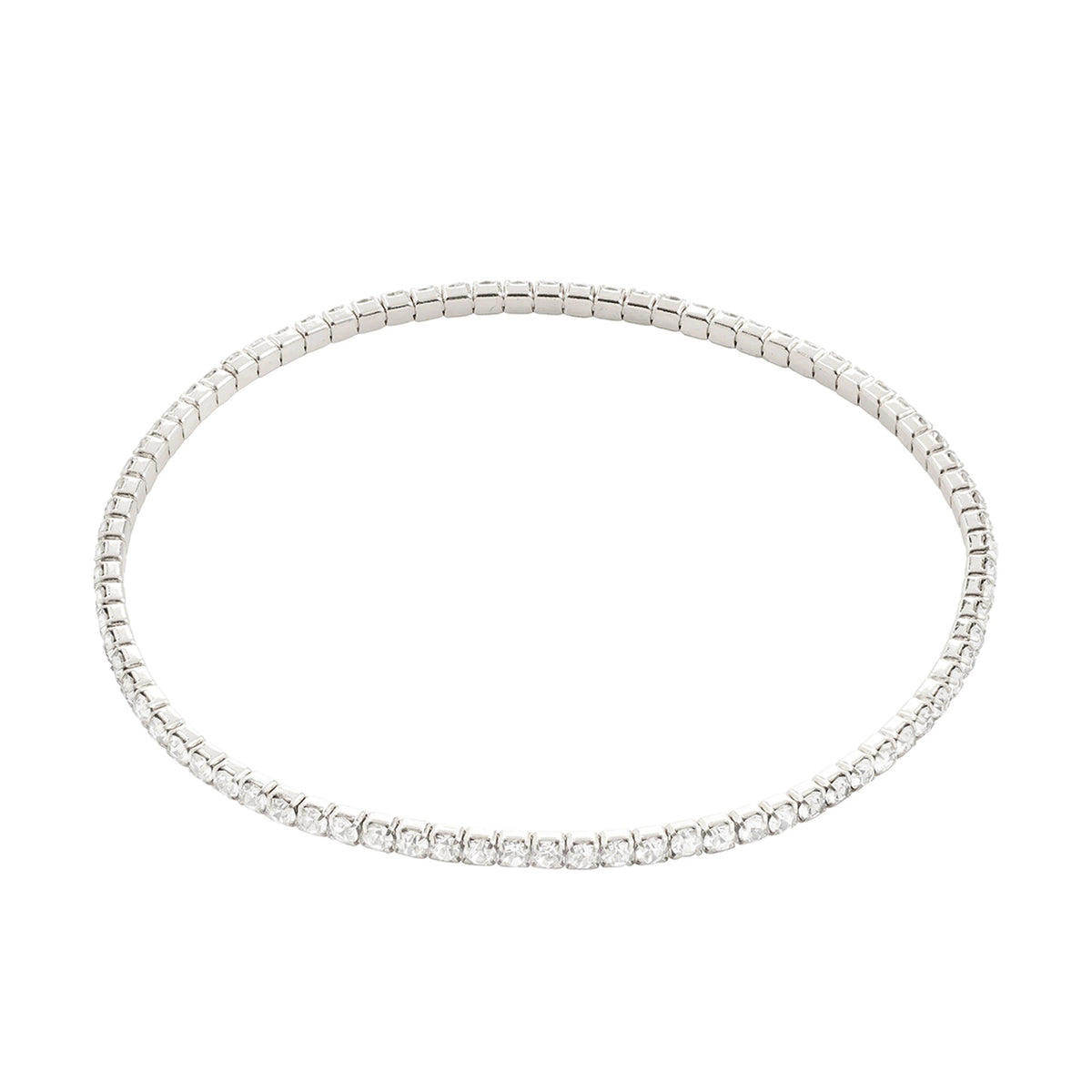 ARASH crystal bracelet silverplated