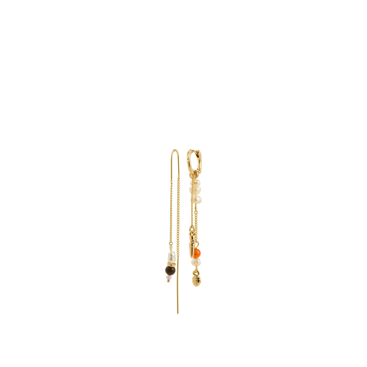 BETWEEN chain earrings goldplated