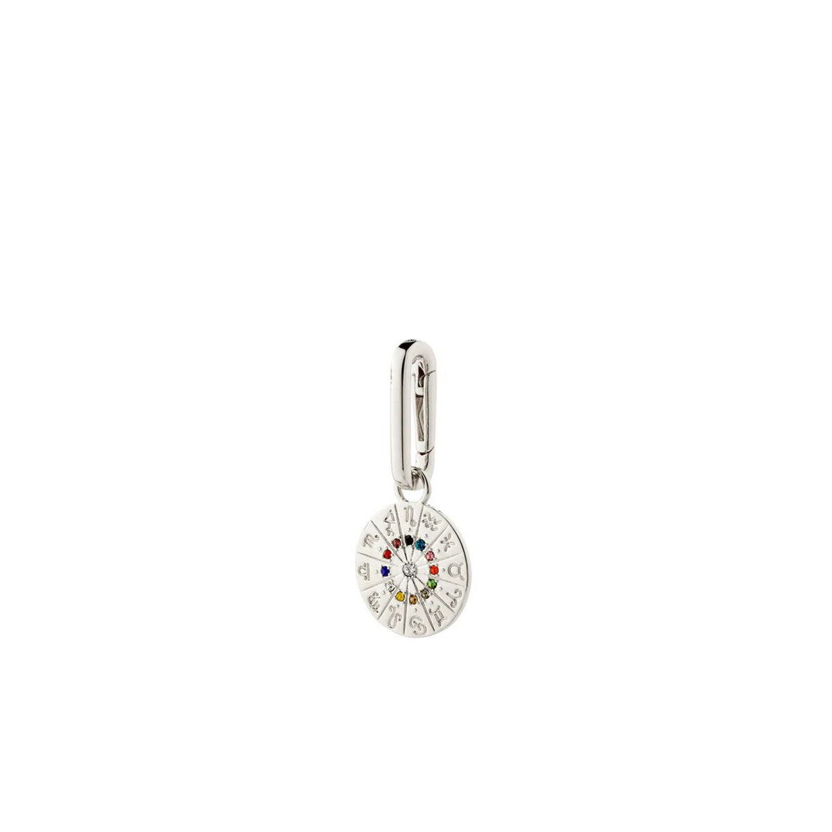 Pilgrim Charm Horoscope Pendant, Silver