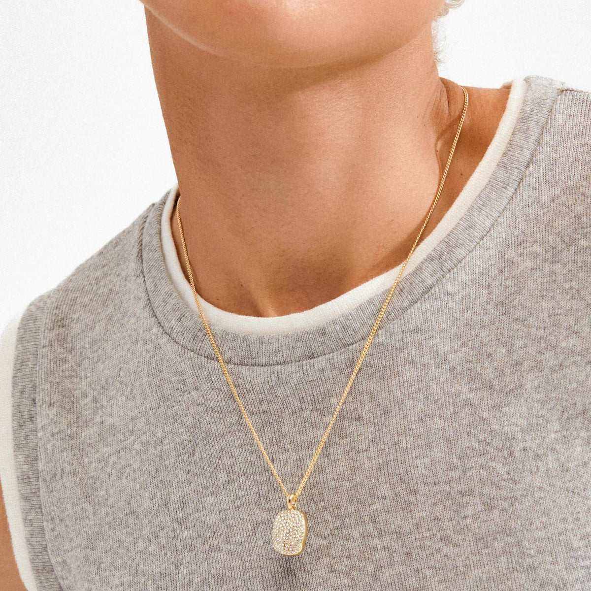 Pilgrim Ember Necklace, Gold