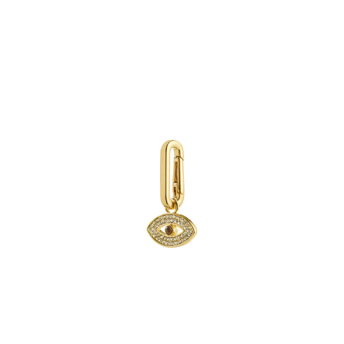 Charm eye pendant gold plated