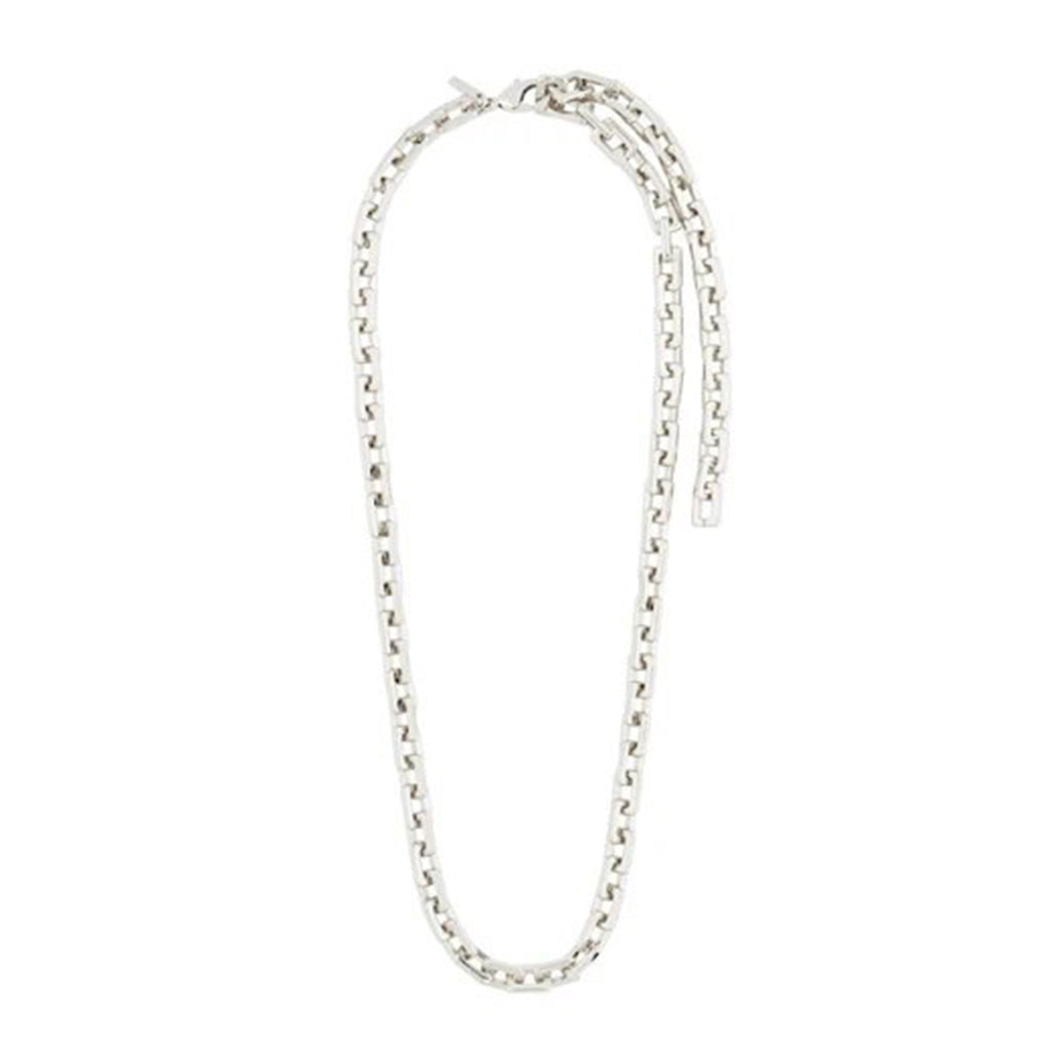 Pilgrim Feel Cable Chain Necklace, Silver