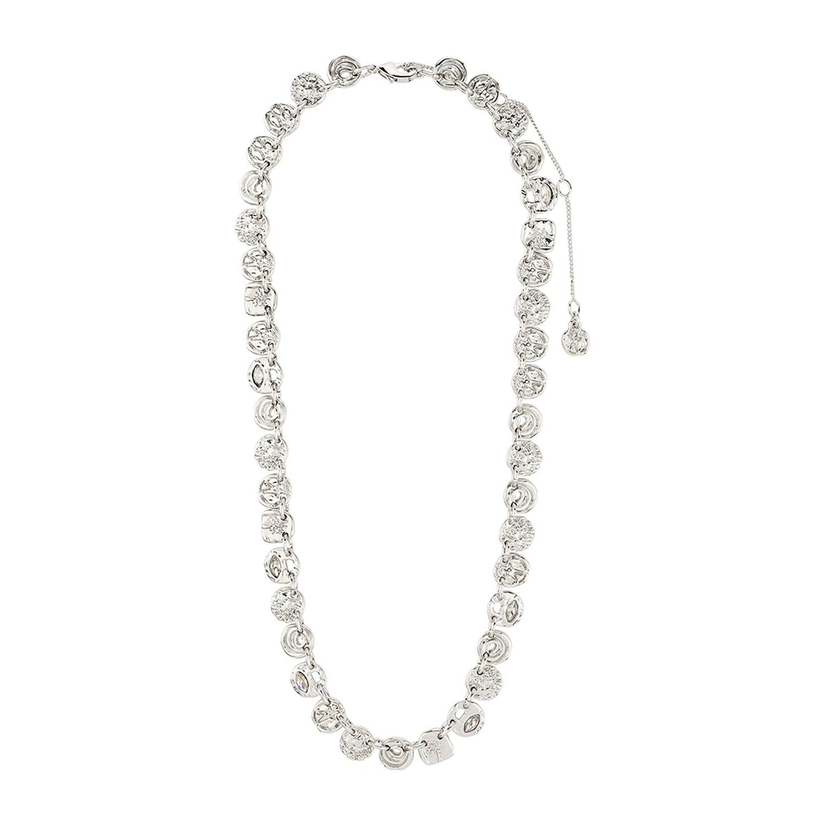 Pilgrim Fire Necklace, Silver