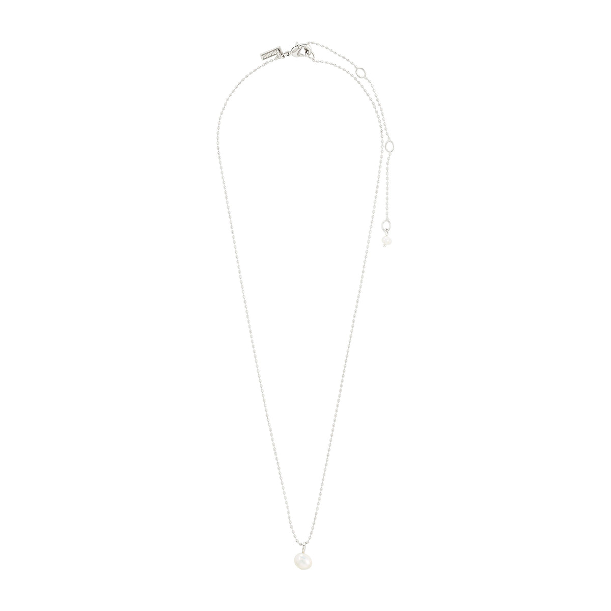 HADLEY necklace silverplated