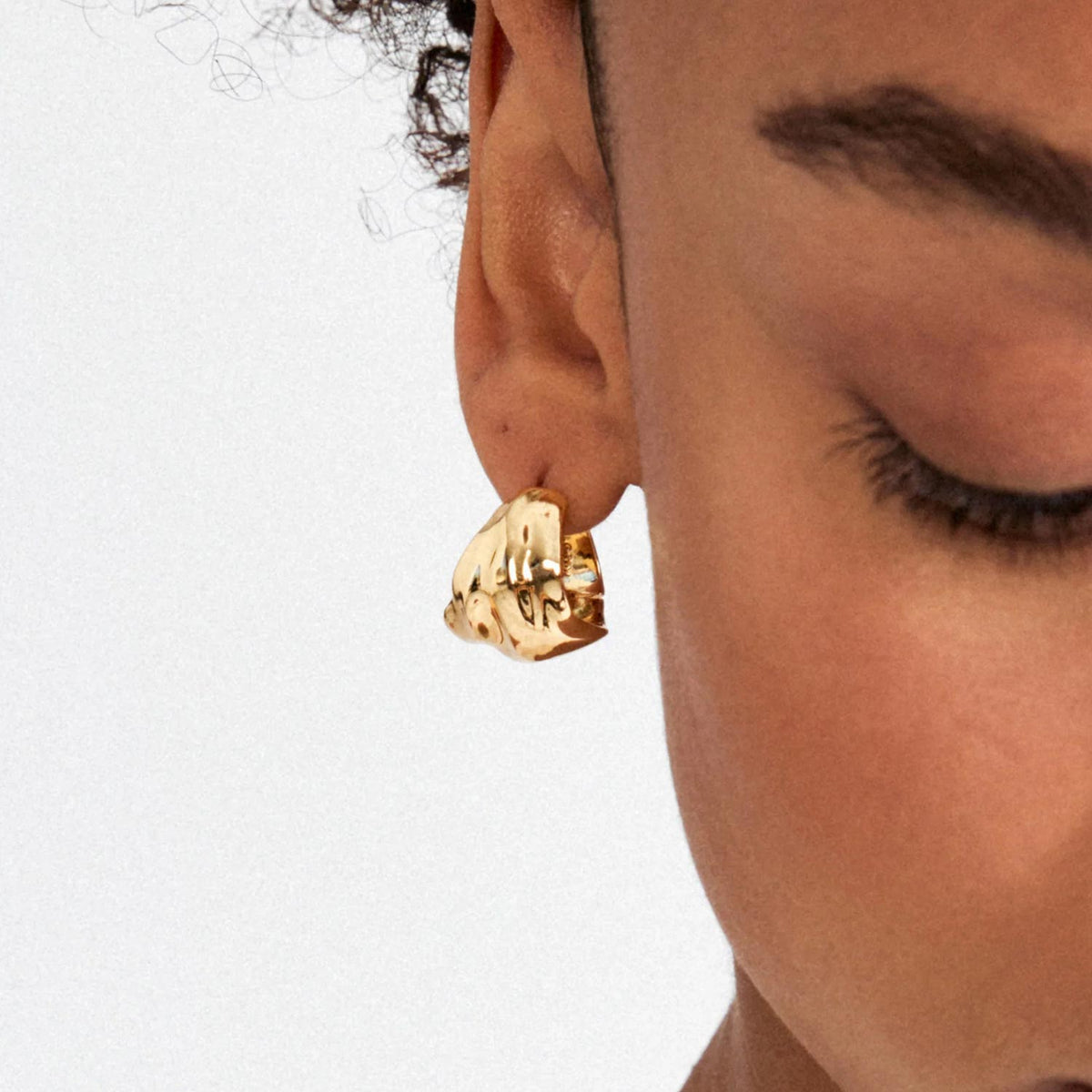Pilgrim Johnnie Earrings, Gold