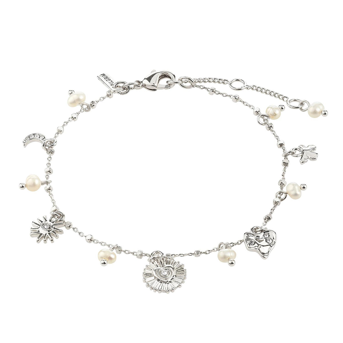 Pilgrim Mylan Bracelet, Silver