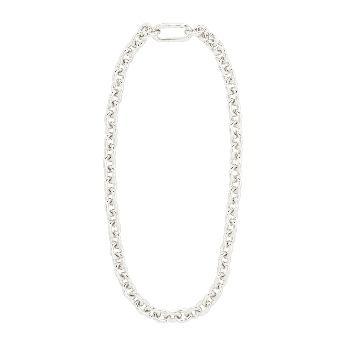 PHASE necklace silverplated
