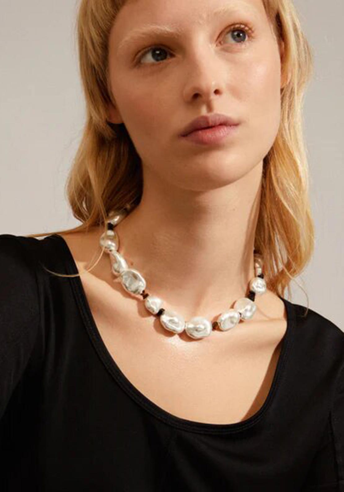 Pilgrim Rhythm Pearl Necklace, Gold - McElhinneys