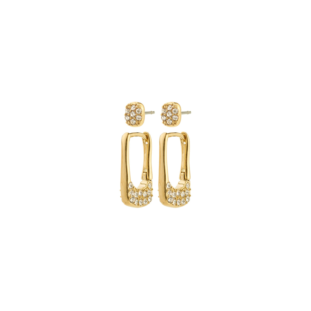 INSTANT EARRINGS 2 IN 1 SET