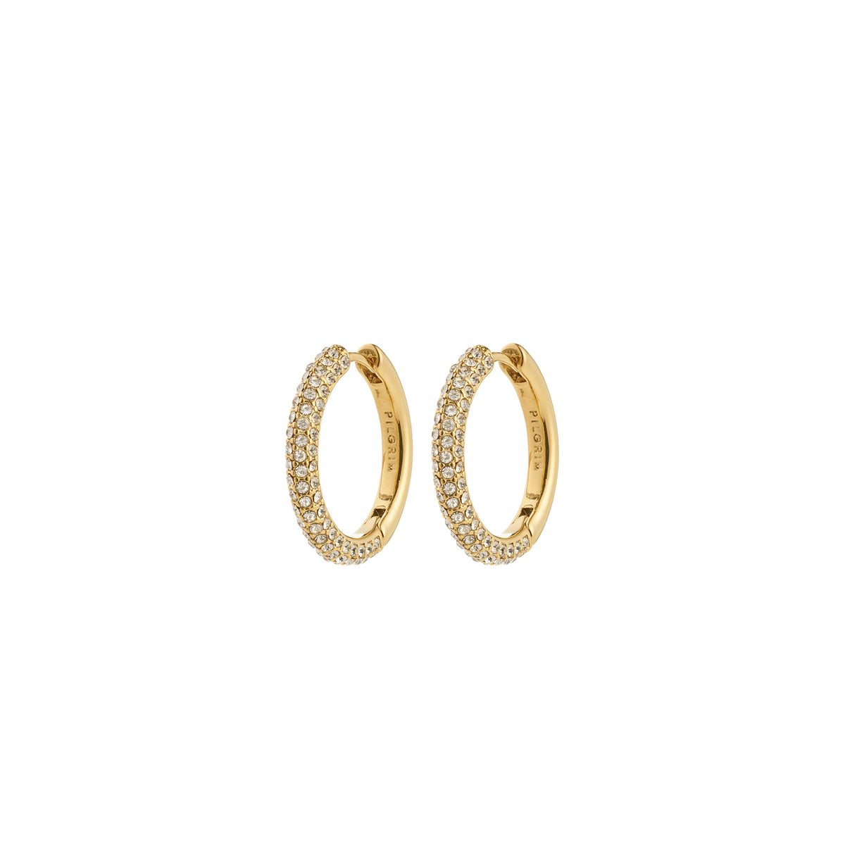 TATUM large hoops goldplated