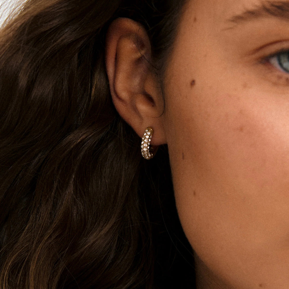 TATUM small hoops goldplated
