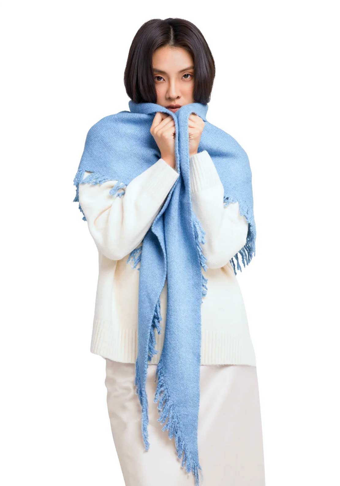 Powder Emily Scarf, Blue