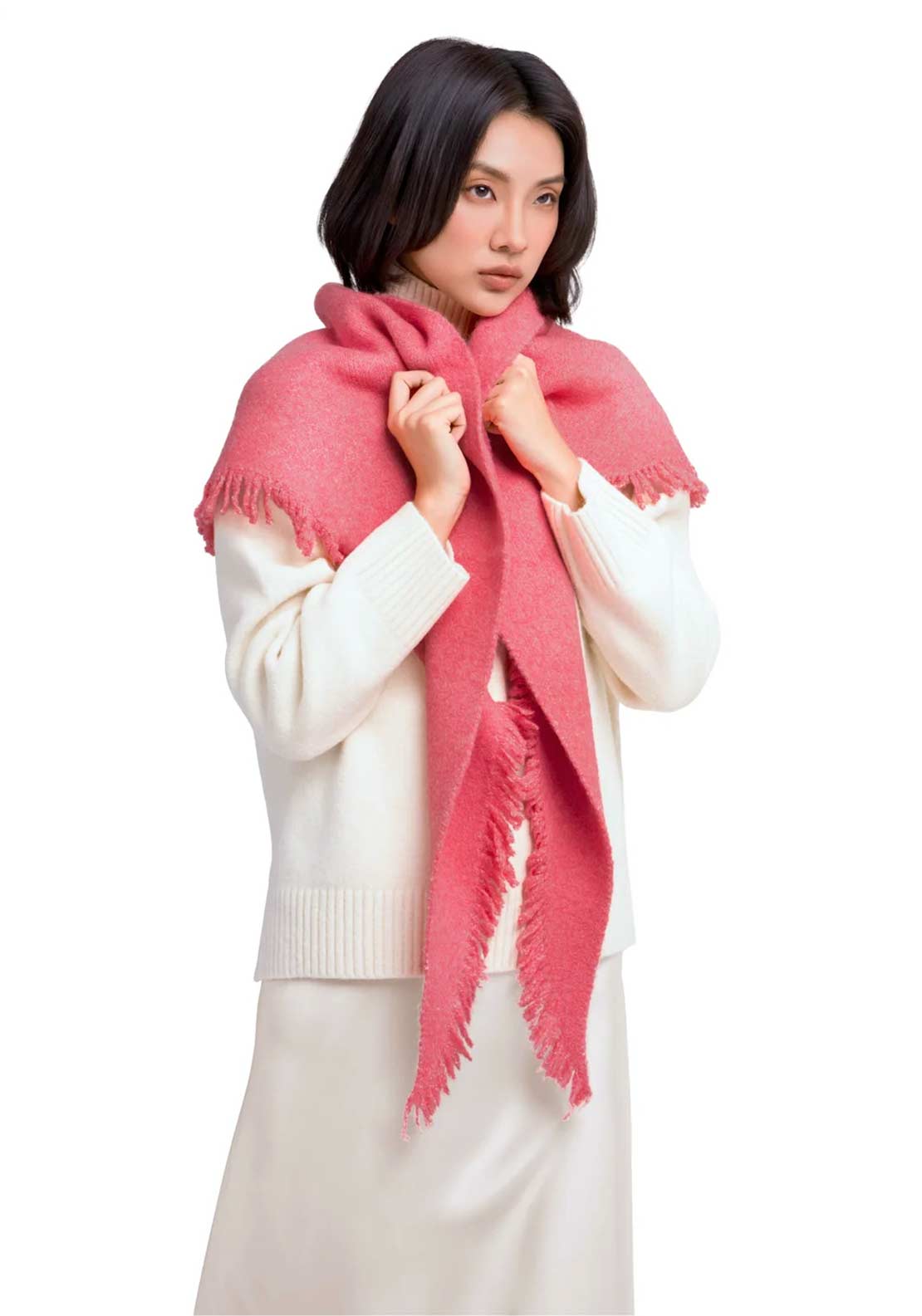 Powder Emily Scarf, Pink