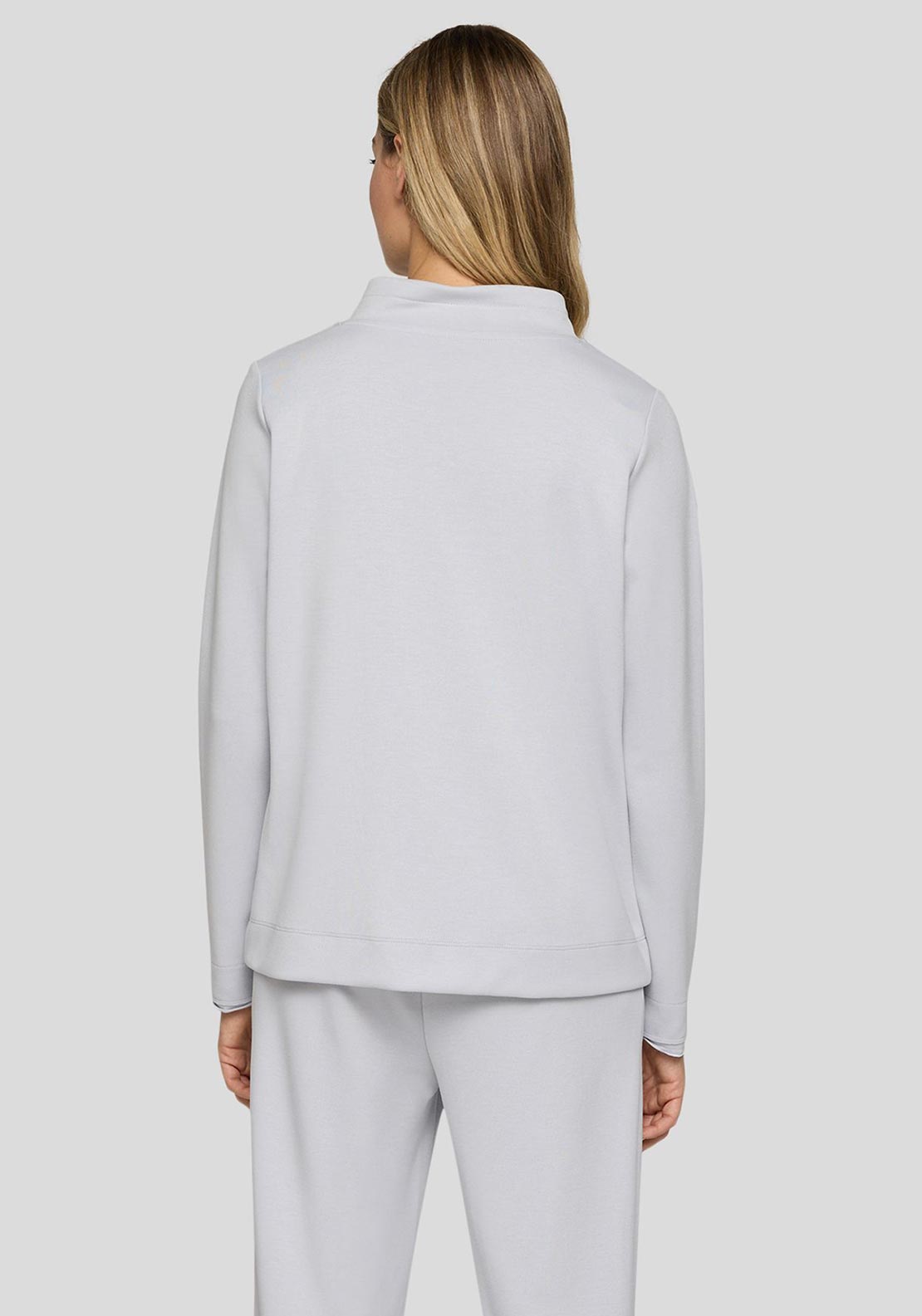 Rabe Print and Sequin Detail Jumper, Grey