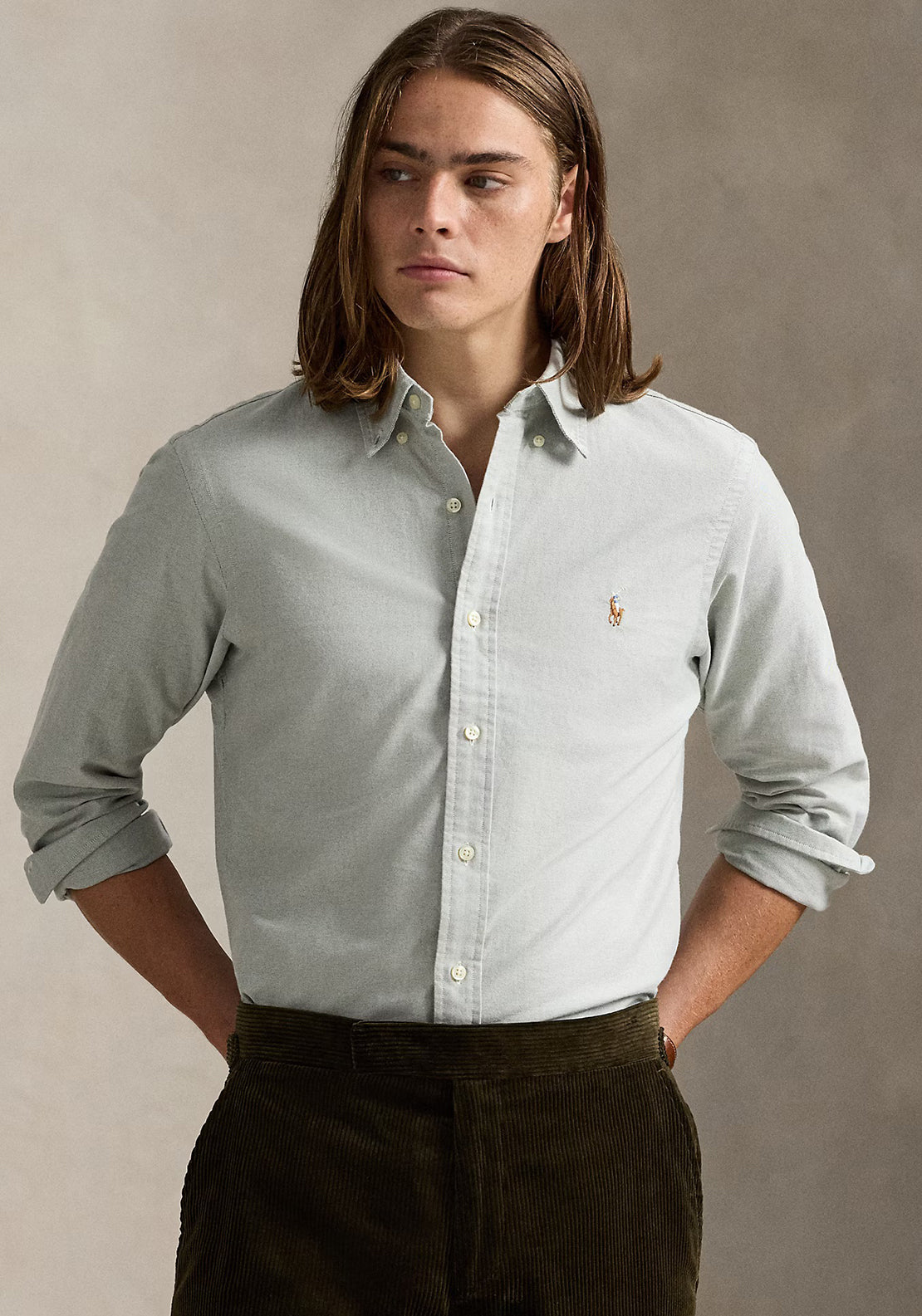 Button Down Ralph Lauren Lime Green Shirt Ralph Lauren Iconic