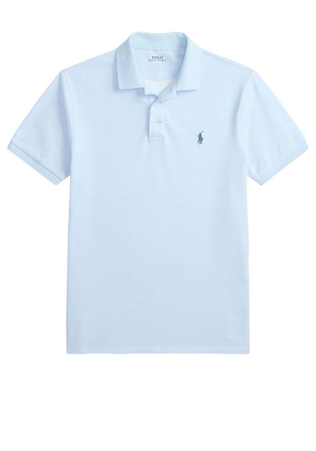Ralph Lauren Plaid Polo Shirt, Blue