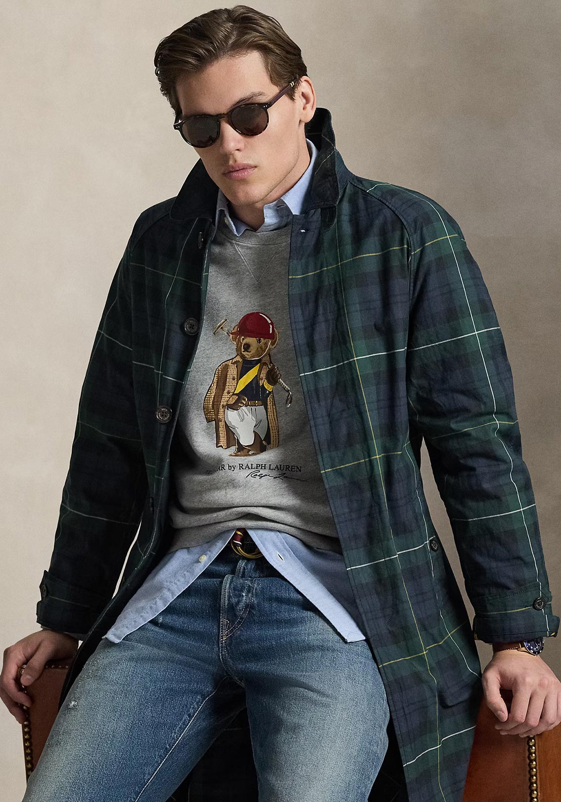Ralph Lauren Polo Bear Sweatshirt, Grey